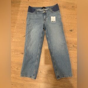ASOS Maternity Light Blue Wide-Leg Maternity Jeans